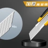 Factory direct supply of industrial rubber-coated utility knives wholesale, large size unpacking and unboxing magic tools, multi-functional wallpaper tool knives details Picture
